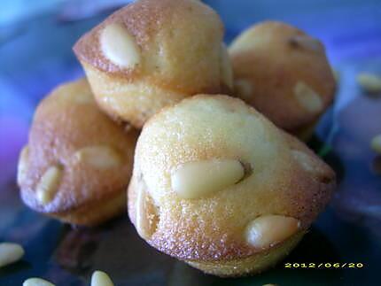 recette minis muffins aux pignons