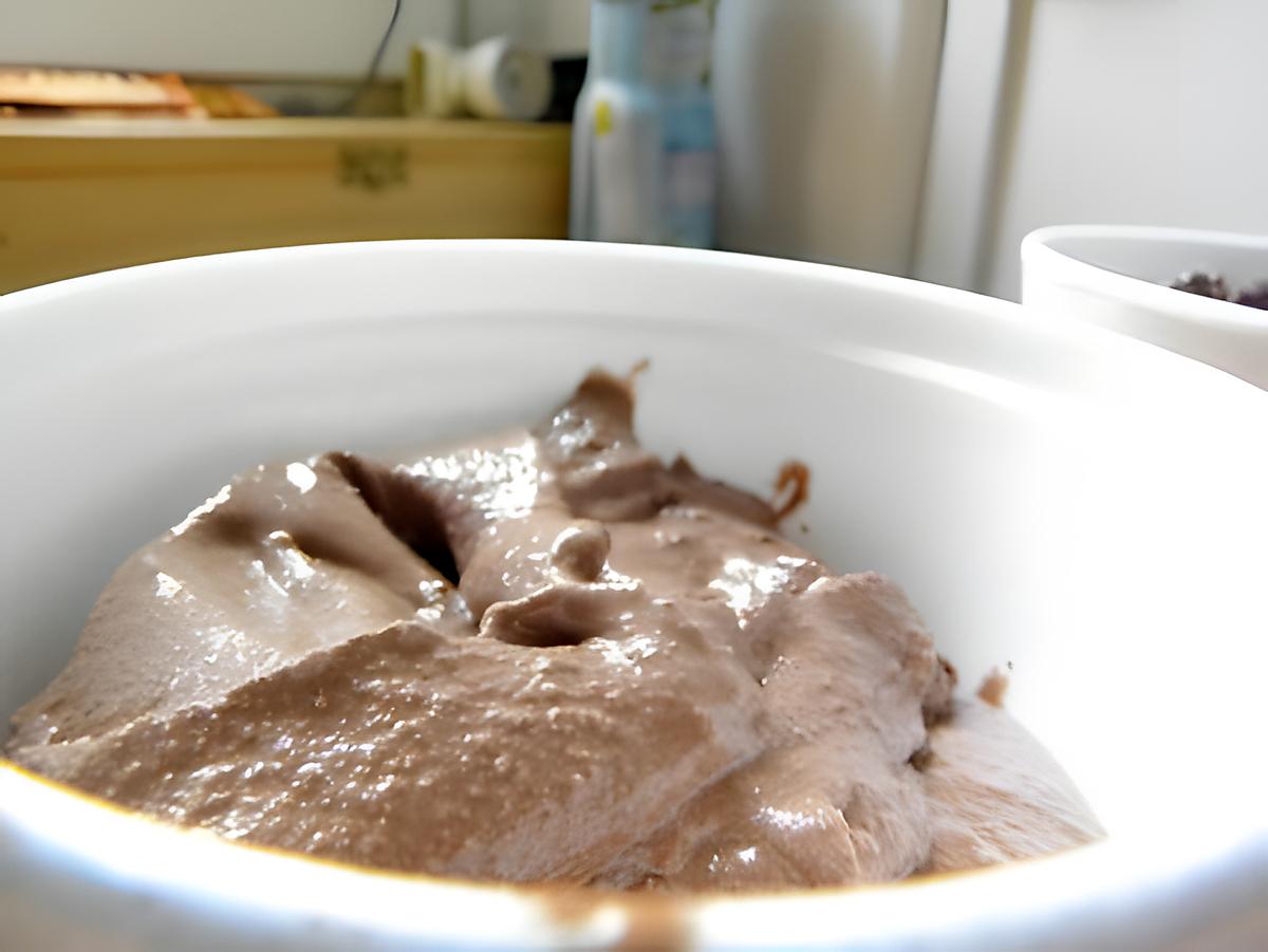 recette Crème glacé au chocolat sans cuisson & sans sucre