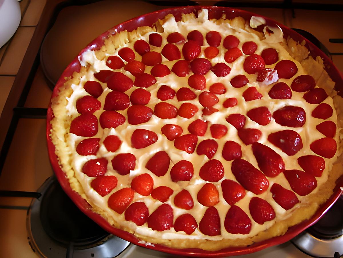 recette TARTE AU FRAISES