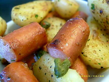 recette poêlée de pommes de terre strasbourgeoise