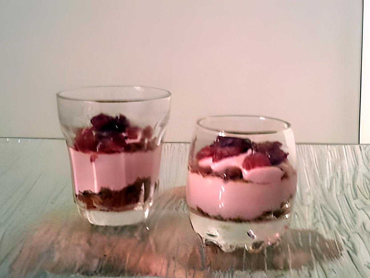 recette Verrine griottes