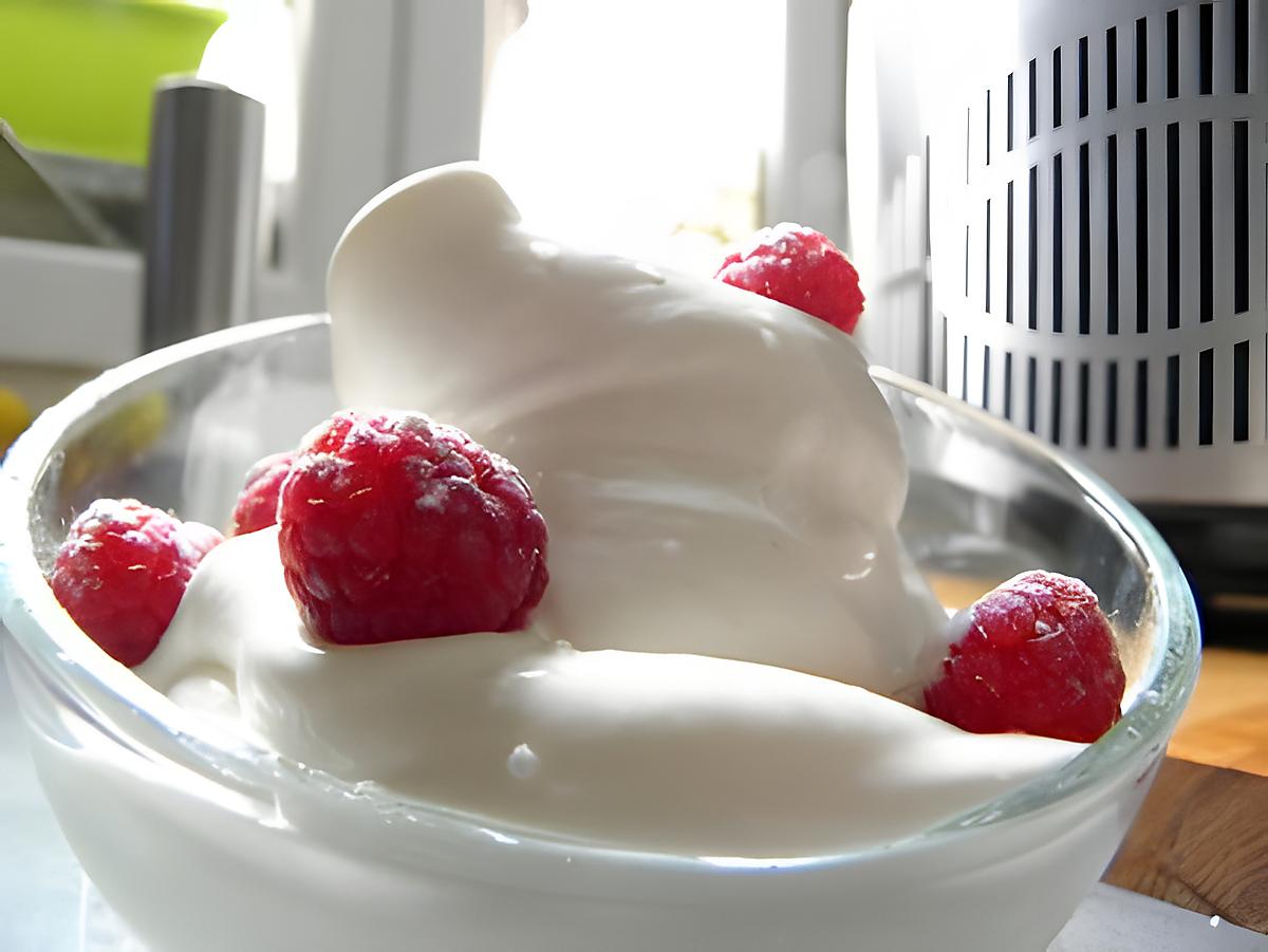 recette Crème Glacé au Fromage blanc