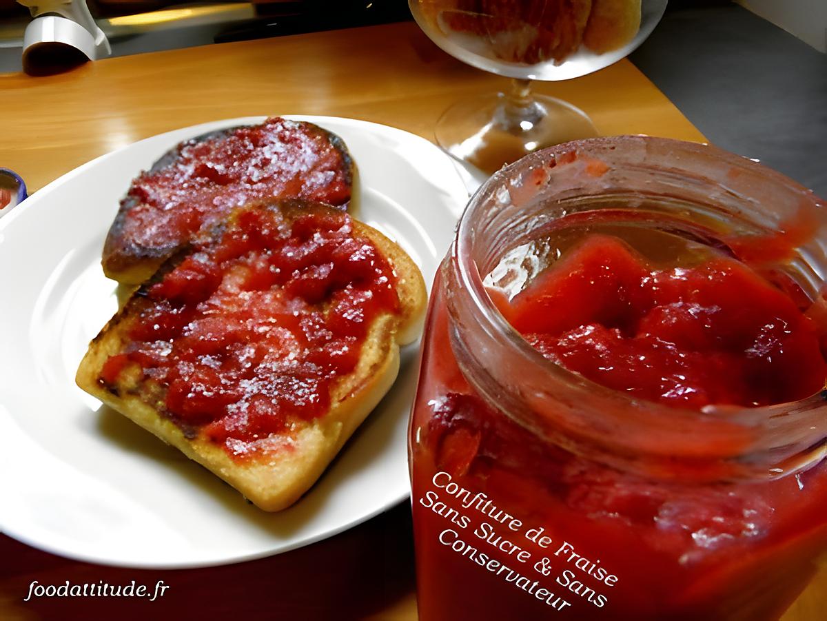 recette Confiture à la Fraise Sans Sucre Et Conservateur