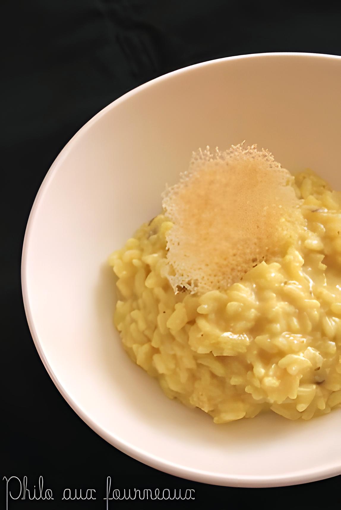 recette Risotto milanese