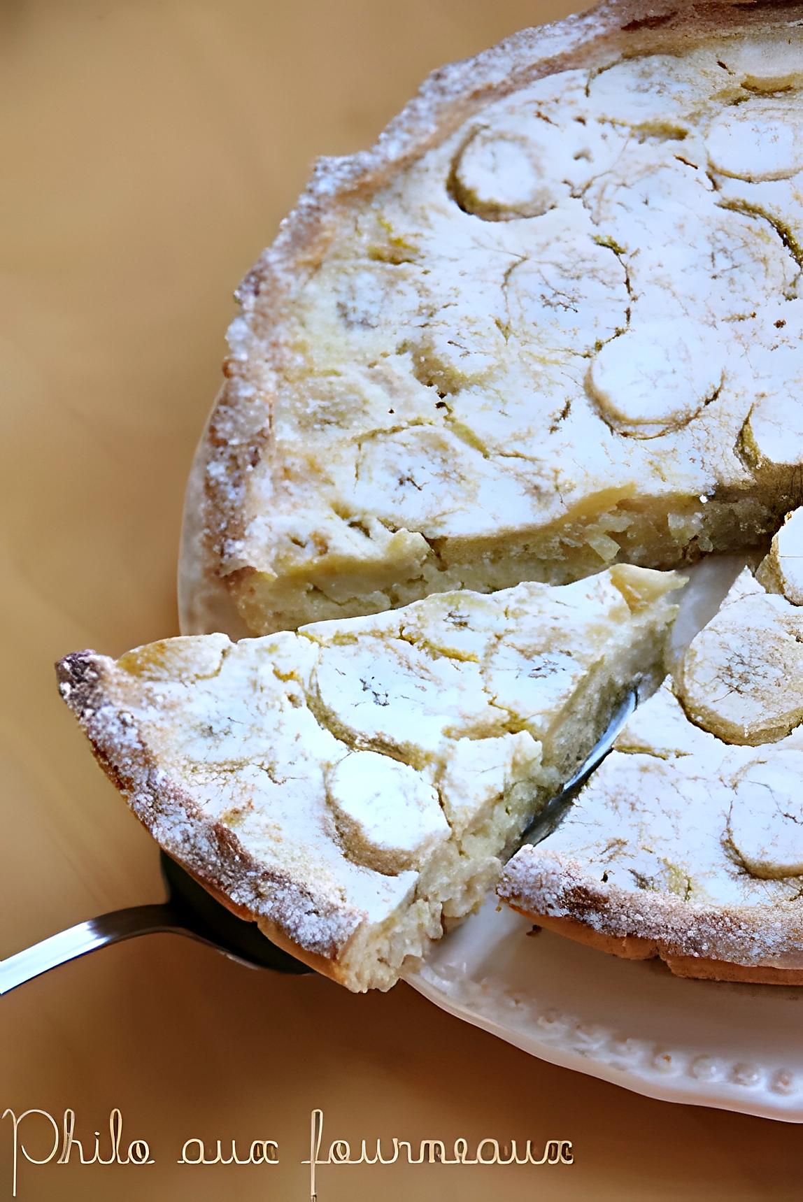 recette Tarte à la banane & à la noix de coco