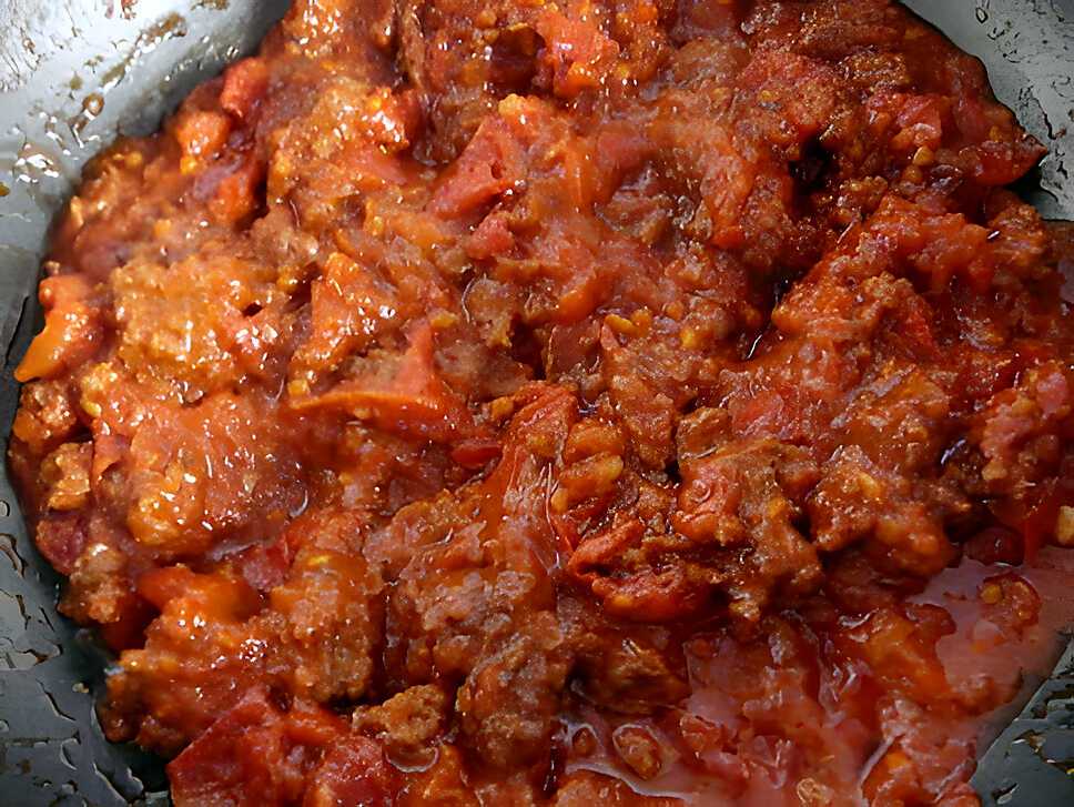 recette Ma bolognaise aux tomates fraîches