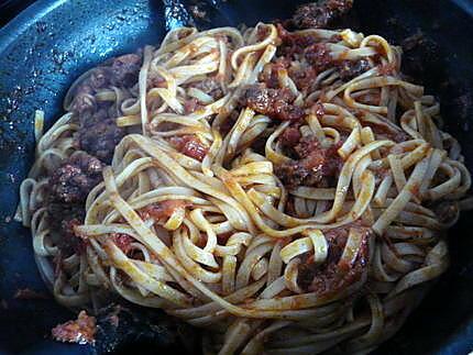 recette Ma bolognaise aux tomates fraîches