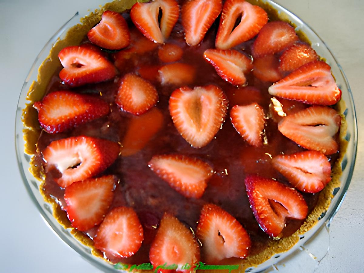 recette Tarte aux fraises