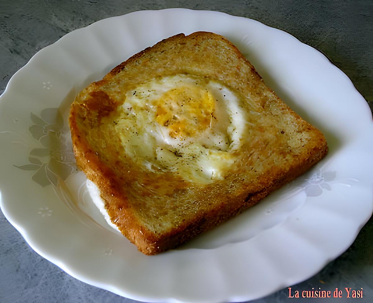 recette Egg in the basket