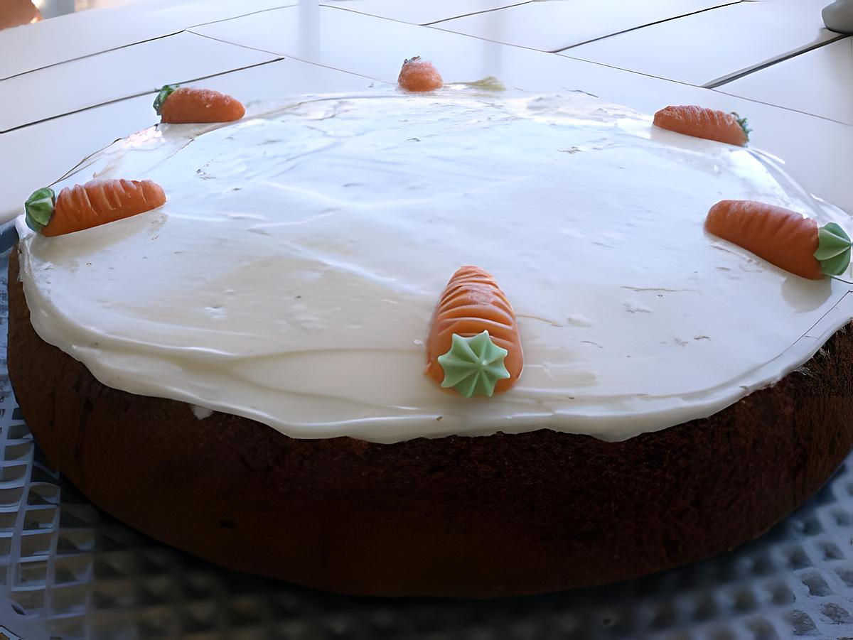recette Carrot cake