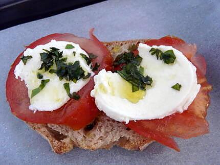 recette Tartines italiennes