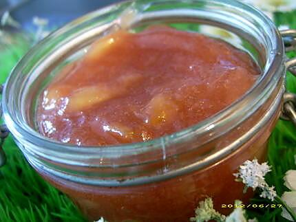 recette confiture de pêches