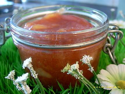 recette confiture de pêches