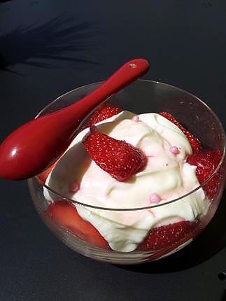 recette Tiramisu de petit suisse fraise et citron ;c'est parti pour bien grandir !.....