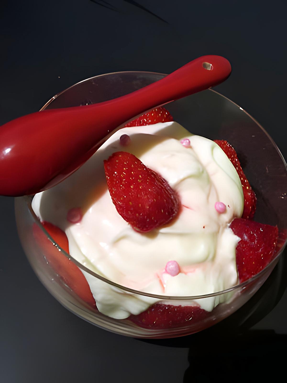 recette Tiramisu de petit suisse fraise et citron ;c'est parti pour bien grandir !.....