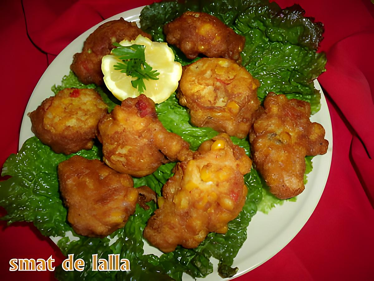 recette ACRAS DE MAÏS