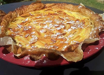 recette Tarte alsacienne tomber dans les pommes