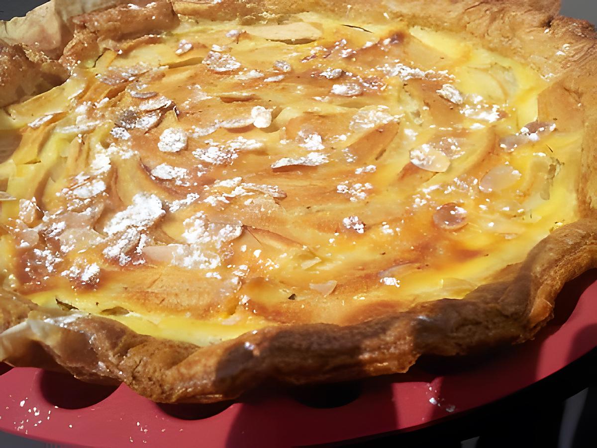 recette Tarte alsacienne tomber dans les pommes