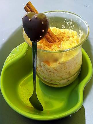 recette Mousse au pomme et canelle