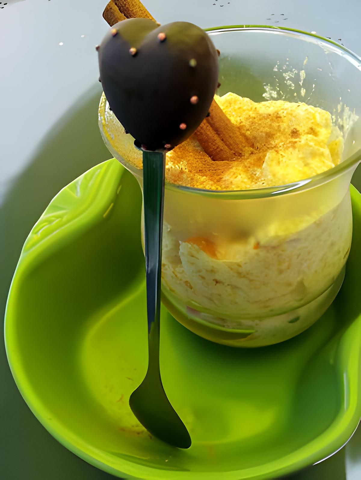 recette Mousse au pomme et canelle