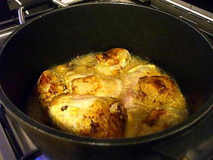 recette " L'Aile ou la Cuisse..." ...(Film)... Pollo al Jerez...( Poulet...)