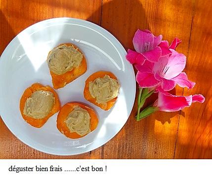 recette Abricots fourrés au mascarpone