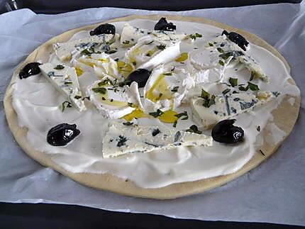 recette Capri c'est fini Pizza aux 2 fromages