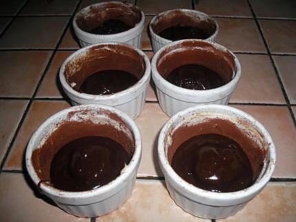 recette Moelleux au chocolat coeur nutella