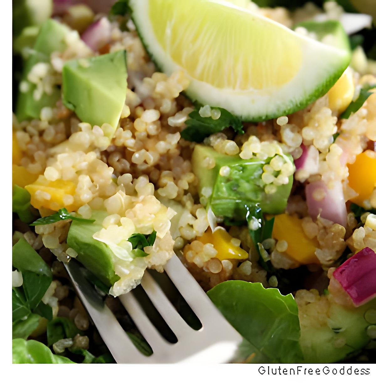 recette Quinoa Taco Salade