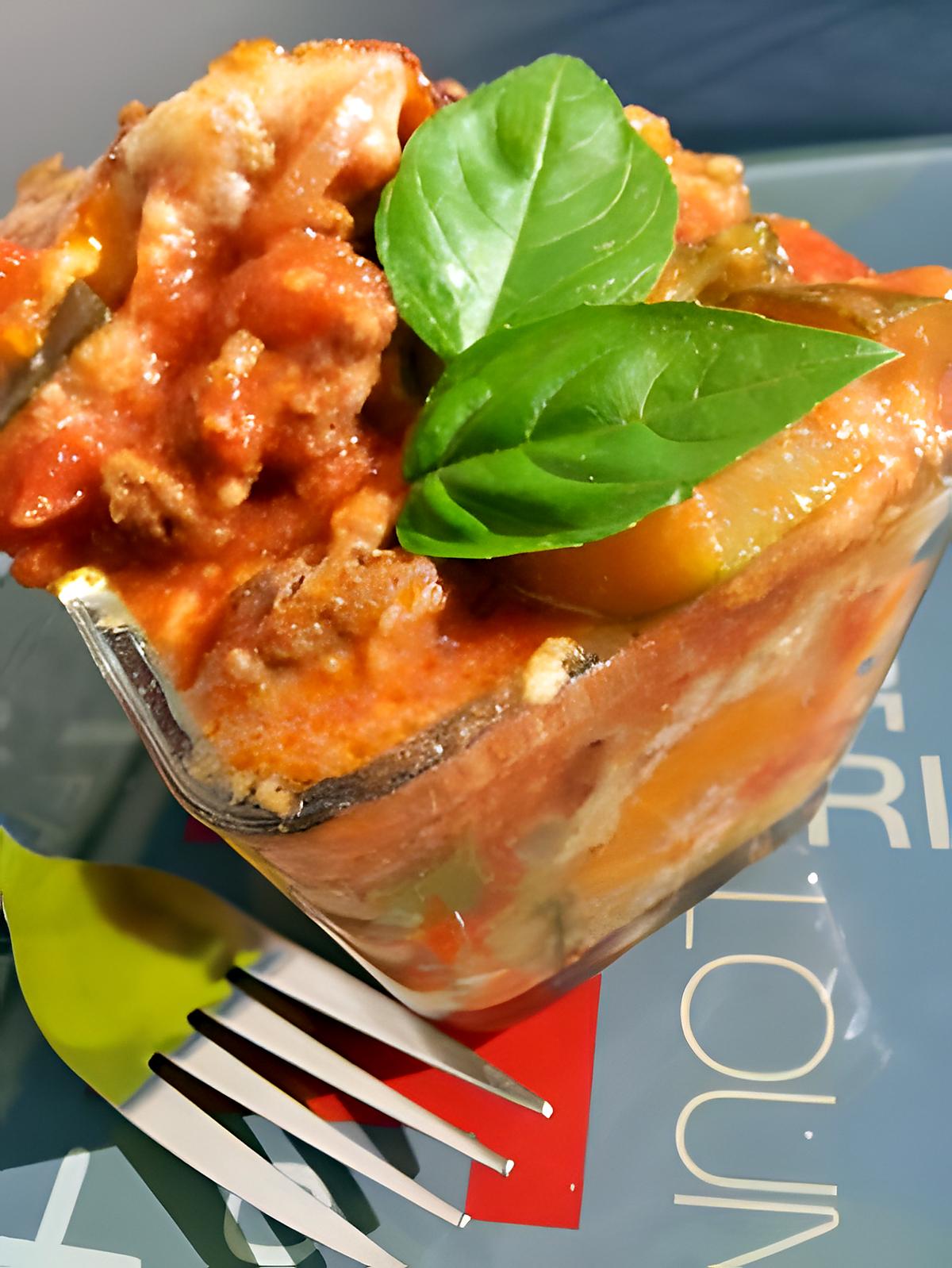 recette Moussaka à l'Italienne