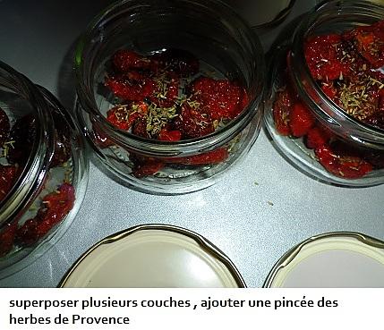 recette Tomates cerise en grappe séchées