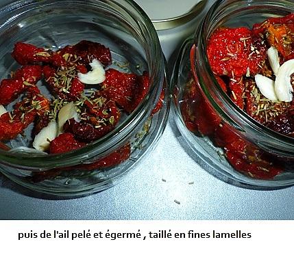 recette Tomates cerise en grappe séchées