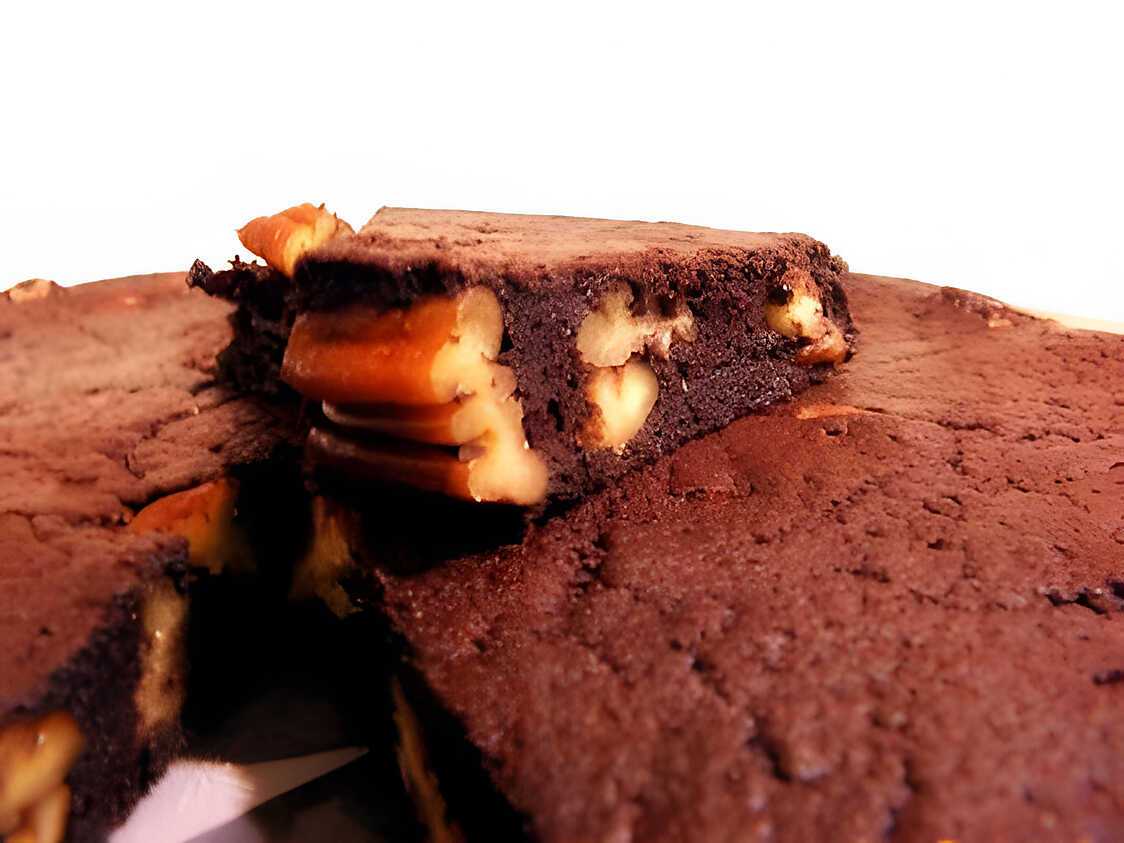 Brownies chocolat aux noix de pécan