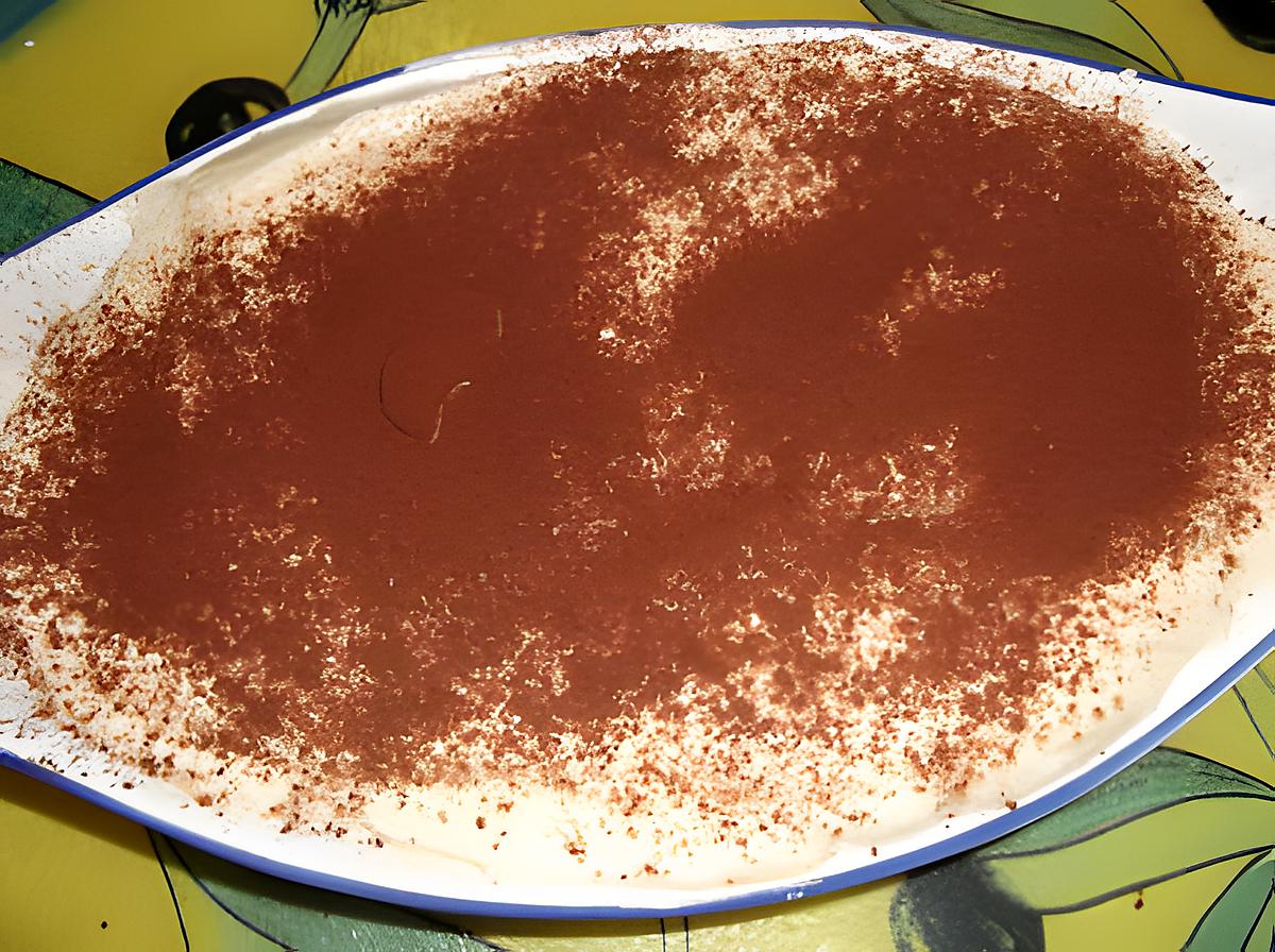 recette Tiramisu italien