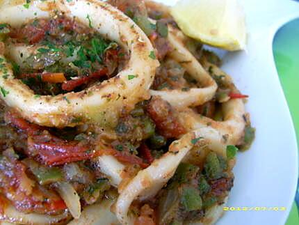 recette rondelles de calamars façon yummy