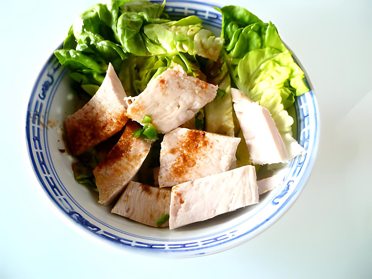 recette Salade de poulet à la thaï (Cyril Lignac)