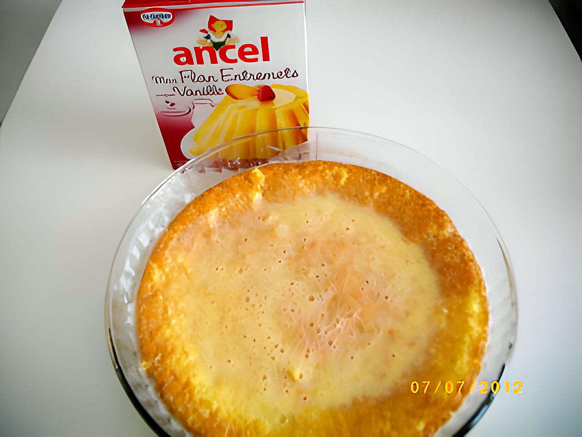 recette gateau au flan