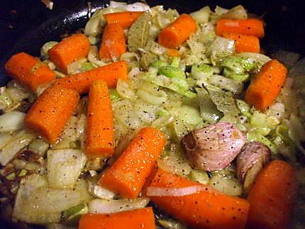 recette " Coq maigre avec Poule grasse font Poulets de bonne race"...(Dicton)...