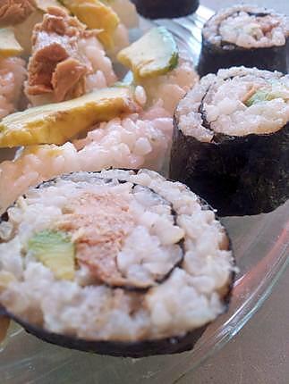 recette Maki au thon à la mayonnaise