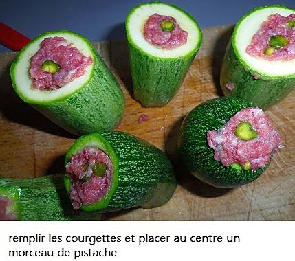 recette Courgettes farcies à la libanaise