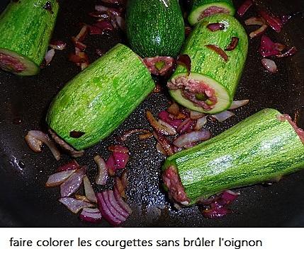 recette Courgettes farcies à la libanaise