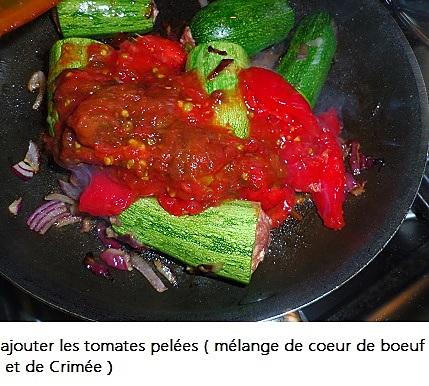 recette Courgettes farcies à la libanaise