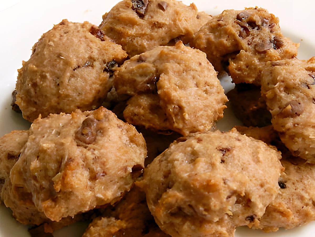 recette biscuits légers rhum raisin choco coco (Ritter Sport la suite)
