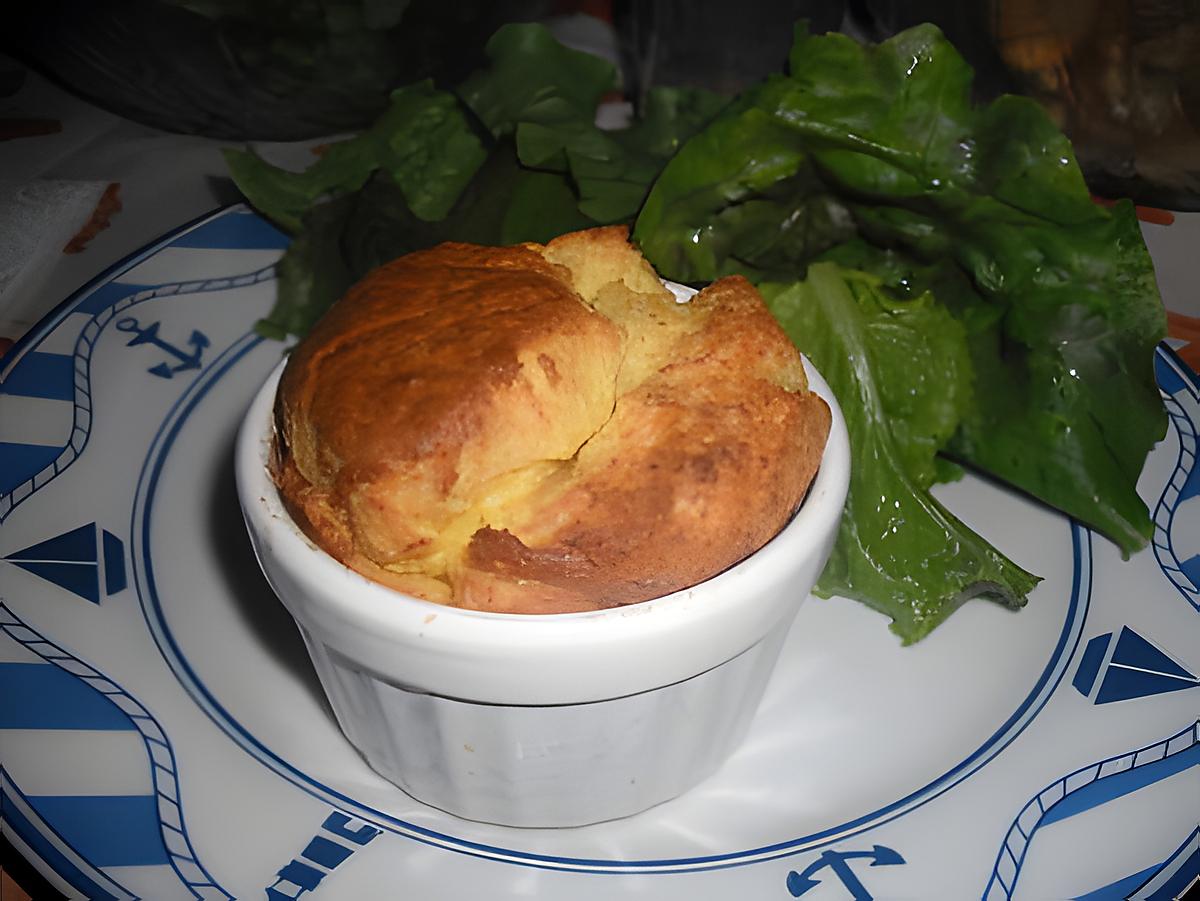 recette soufflé au poulet et curry