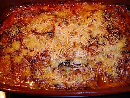 recette Mon Gratin d'aubergines