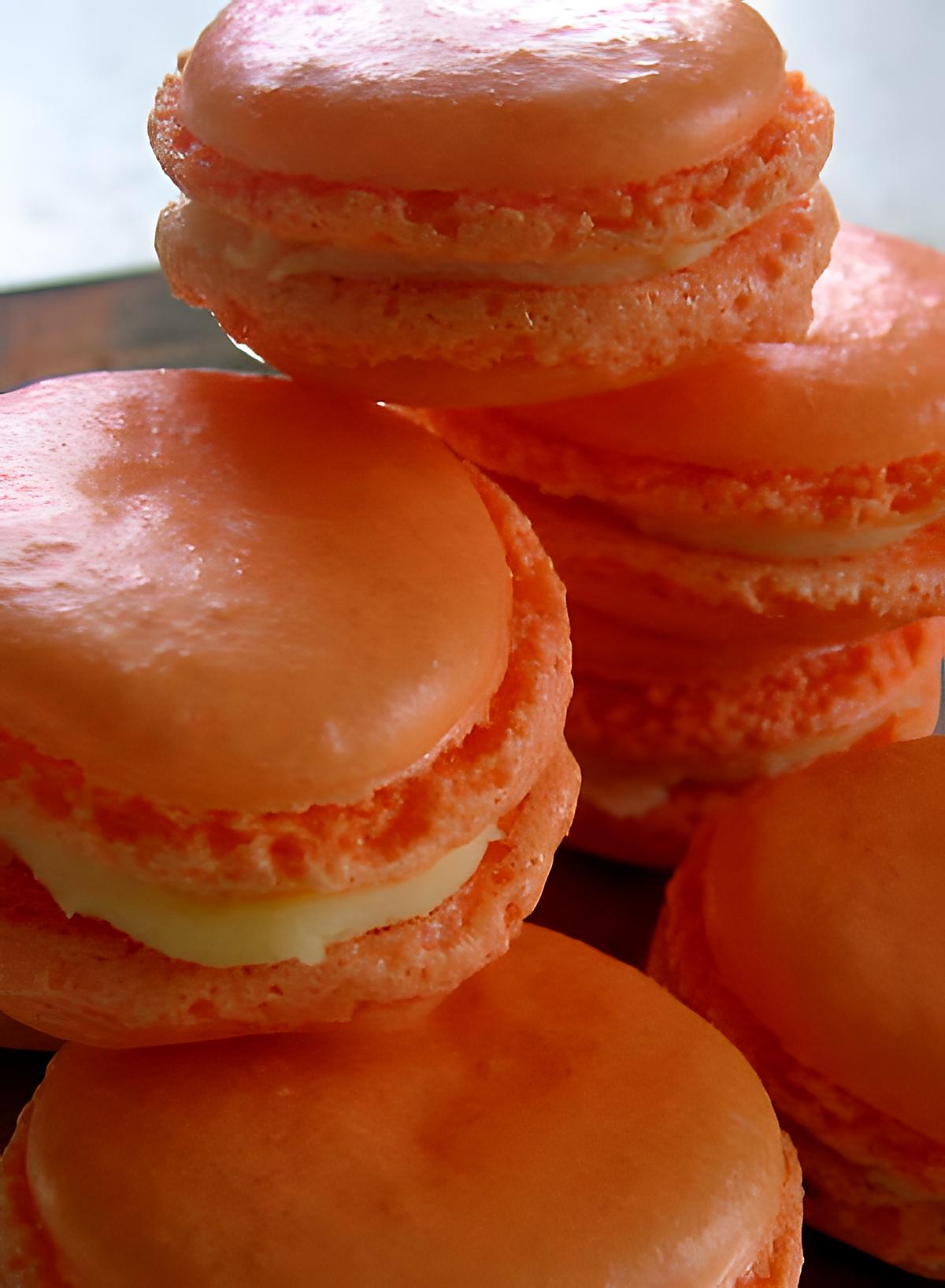 recette Macarons à l'abricot