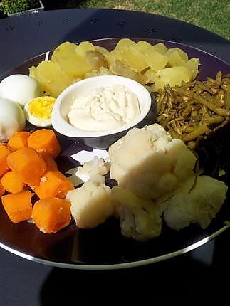 recette Salade façon aioli