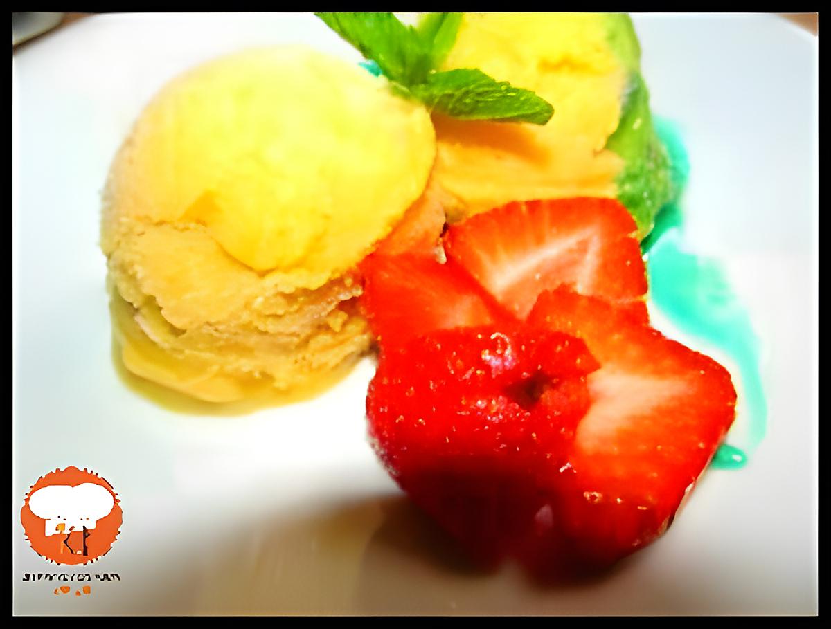 recette Sorbet mangue/passion