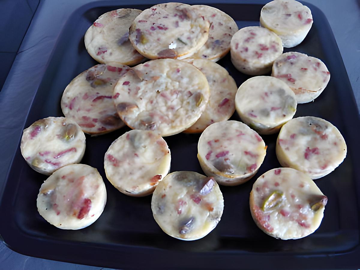 recette Clafoutis lardons gruyère pistaches