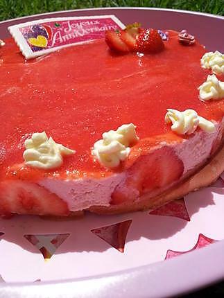 recette Fraisier au mascarpone